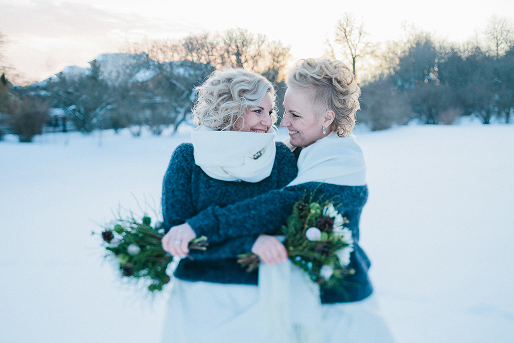  winter mountain wedding