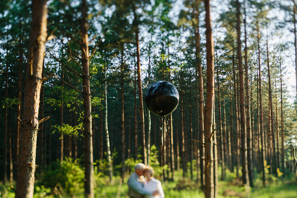 wedding sweden forest